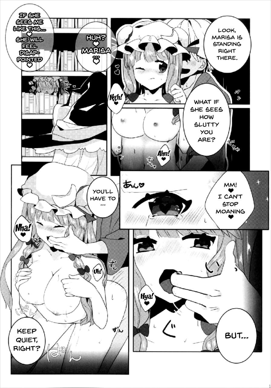 Hentai Manga Comic-Patchouli the Lewd Witch With Her Dirty Illusions-Read-16